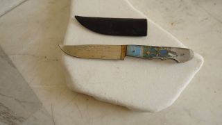 Vintage Hand Engraved Knife - Cretan Knife photo