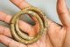 Very Rare Ancient Bronze Inlaid Gold Pair Bracelets Magnificent Near Eastern photo 4