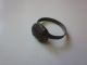 Top Explosive - Ancient Roman Period Bronze Ring With Red Stone (2) Roman photo 4