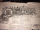 1887 Buffalo Academy Of Music Program Newspaper Other Antique Instruments photo 1