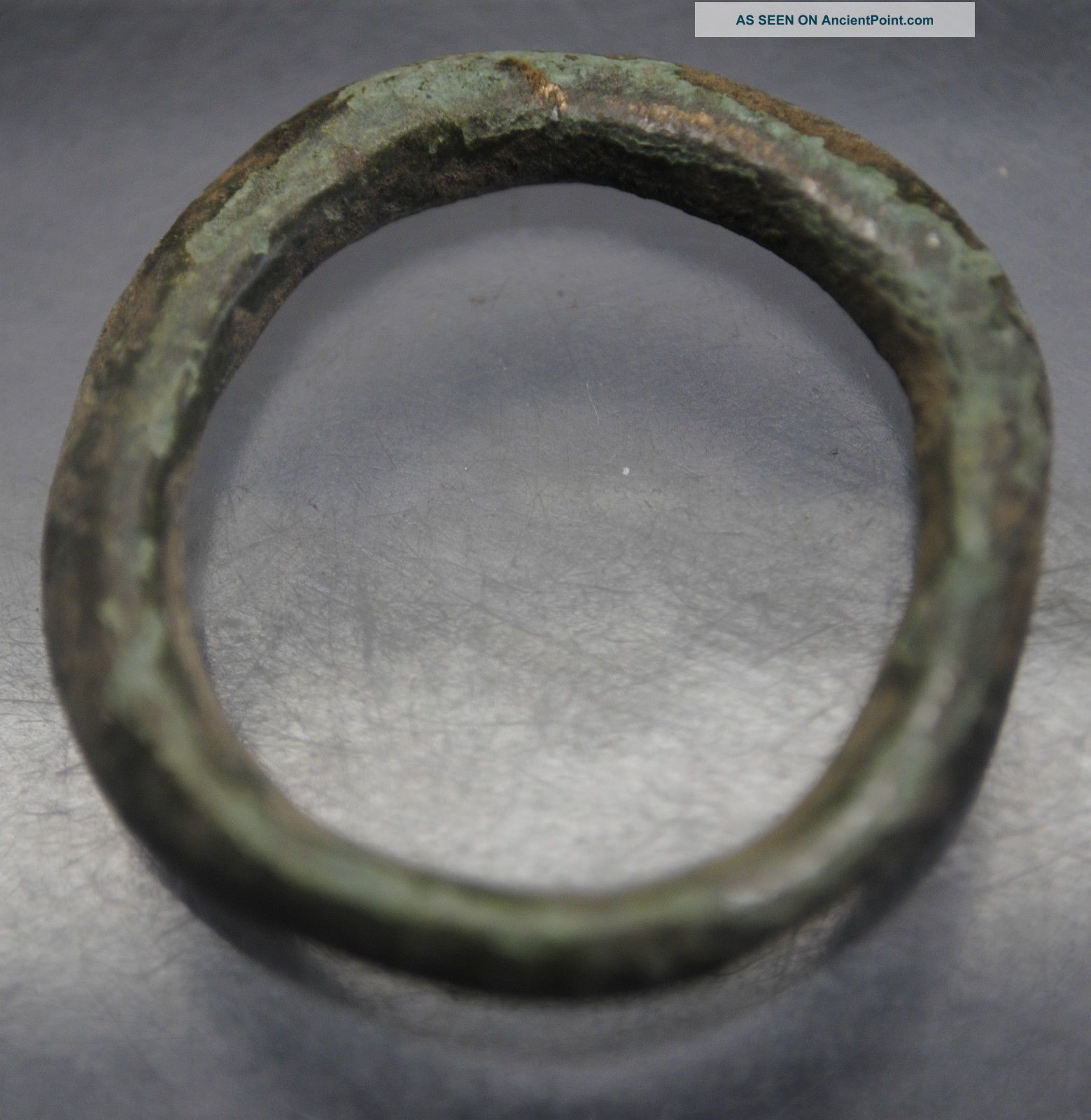 Rare Ancient Bronze Age Warriors Finger Ring 1100 - 900 Bc British Found Other Antiquities photo
