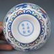 Chinese Colorful Porcelain Hand Painted Bats Bowl W Qing Dynasty Qianlong Mark Bowls photo 5