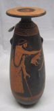 Ancient 450 Bc Attic Red Allibaster Vase - Greece - Museum Copy With Signed Tag Greek photo 2