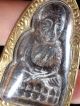 Rare Thai Buddha Amulet,  Lp Thuad,  Wat Chang Hai Pattanee,  Mixed Sacred Clay Amulets photo 4