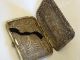 Lovely Persian Solid Silver Cig /card Case Circa 1900 Middle East photo 2
