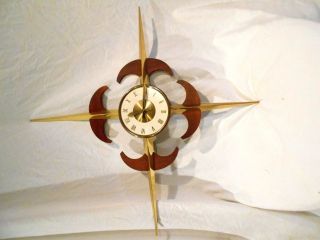 Mid Century Modern Wall Clock 30 