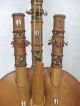Vintage Kora West African Traditional Handmade Stringed Gourd Instrument Other African Antiques photo 2