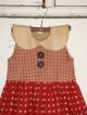 Primitive Doll Dress - Folkart - Handmade Stitchery - Home Decor - Grungy Primitives photo 1