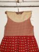 Primitive Doll Dress - Folkart - Handmade Stitchery - Home Decor - Grungy Primitives photo 3