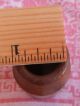 Antique Primitive Miniature Stoneware Crock Swasey ? Toy Give Away Sample 2 1/2 