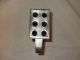 Vinatge Tin 6 Taper 10 Inch Candle Mold With Wick Holder Primitives photo 5