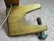 Antique Craved Wooden Wood Carving Folk Art Animated Pecking Bird Motion Toy Primitives photo 9