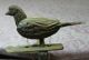 Antique Craved Wooden Wood Carving Folk Art Animated Pecking Bird Motion Toy Primitives photo 4