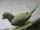 Antique Craved Wooden Wood Carving Folk Art Animated Pecking Bird Motion Toy Primitives photo 6