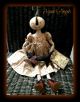 Primitive Folk Art Pumpkin Doll & Cat Ooak Grungy Halloween Fall Aspens Angels Primitives photo 1