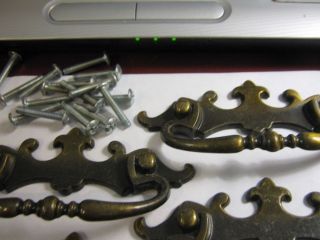 8 Vintage Rd Canada 1968,  Stamped/cast Brass Door Pulls & Plates 152 - 1 photo