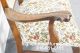Antique Oak Art Nouveau Upholstered Accent Arm Chair 1800-1899 photo 1