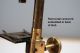 Joseph Amadio London Antique Brass Monocular Bar Limb Microscope No.  8,  C1858 Microscopes & Lab Equipment photo 7