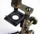 Joseph Amadio London Antique Brass Monocular Bar Limb Microscope No.  8,  C1858 Microscopes & Lab Equipment photo 8