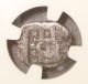 432 - 348 Bc Chalcidian League Apollo/kithara Ancient Greek Silver Tetrobol Ngc Vf Greek photo 3