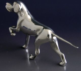 Quality Sterling Silver Pointer Dog Model Hunting Shooting photo