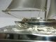 The Sailboat Of Silver970 Of The Most Wonderful Japan.  A Japanese Antique. Other Antique Sterling Silver photo 6