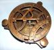 Antique Brass Sundial Compass Maritime West London Nautical Collectible Gifts Compasses photo 9