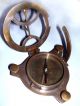 Antique Brass Sundial Compass Maritime West London Nautical Collectible Gifts Compasses photo 2