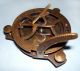Antique Brass Sundial Compass Maritime West London Nautical Collectible Gifts Compasses photo 8