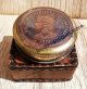 Lovely & Vintage Style Victorian Pocket Compass - Brass Pocket Compass Compasses photo 2