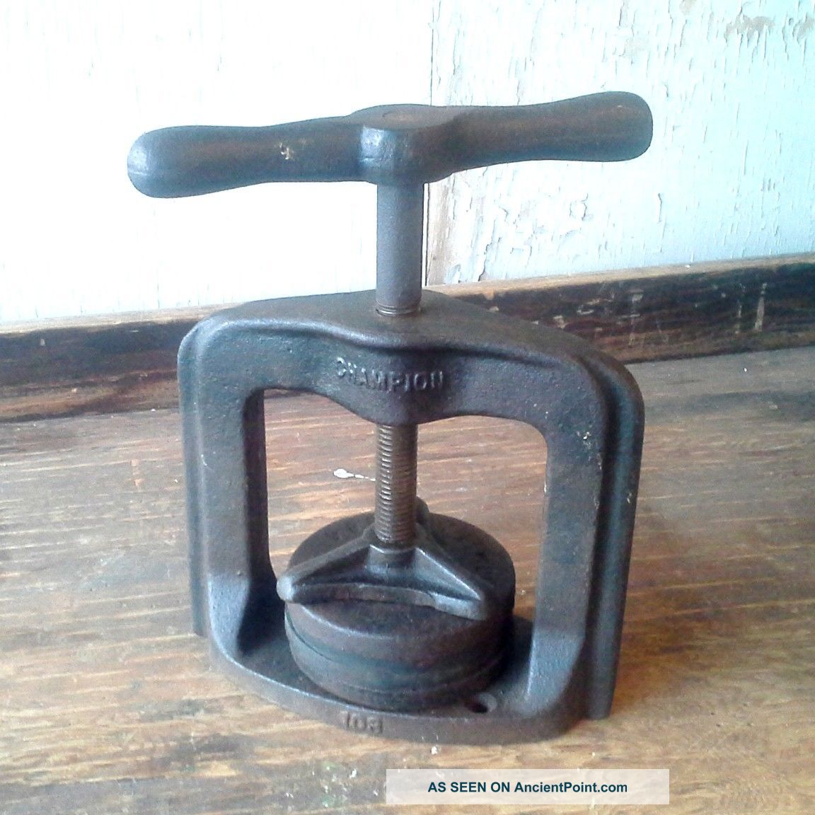 Antique Apothecary Tincture Press - Champion - Cast Iron Primitives photo