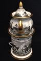 Antique - Veilleuse - Old Paris - Porcelain - Gold Gilt - French - Teapot - Stand - Warmer Teapots & Tea Sets photo 11