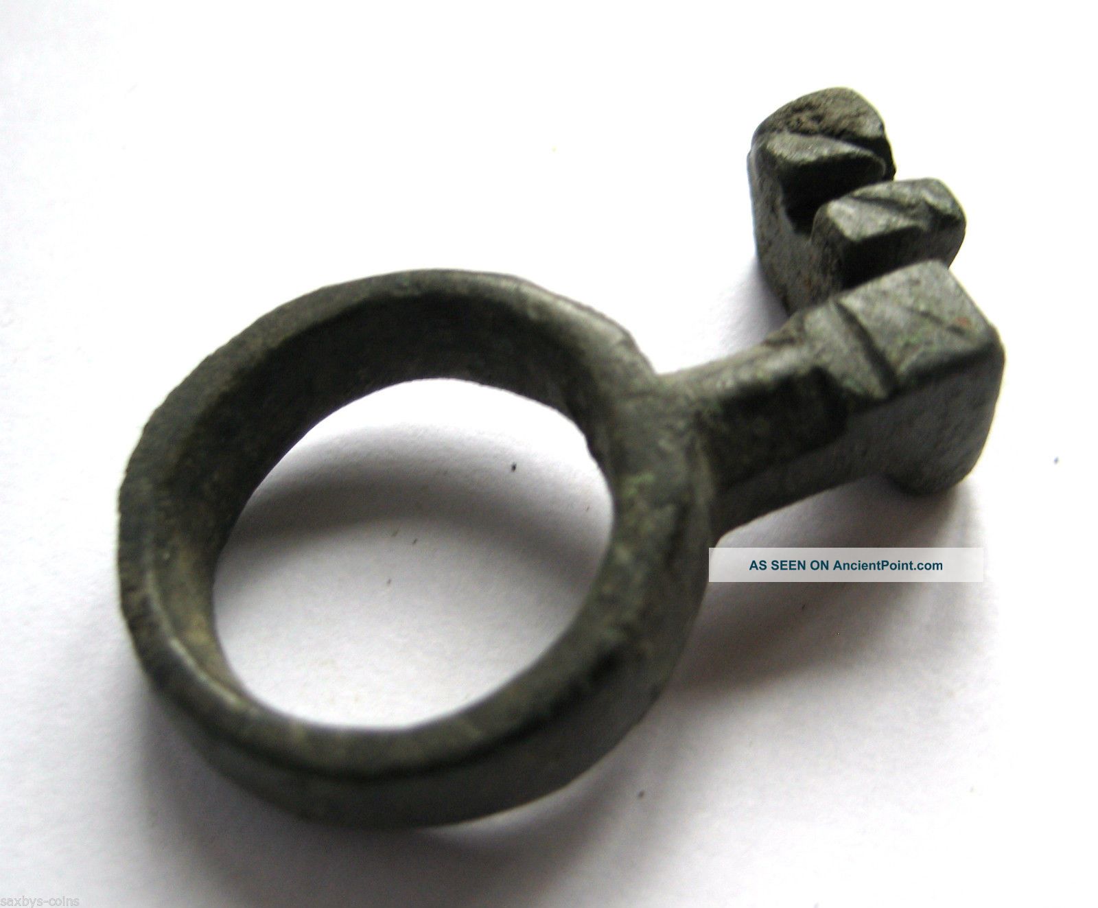 C.  150 A.  D Finest British Found Roman Period Legionary / Military Bronze Key British photo