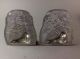 Antique 1920s Art Deco Bronze Bookends German Shepherd Sheep Alsation Dog Hubley Metalware photo 3