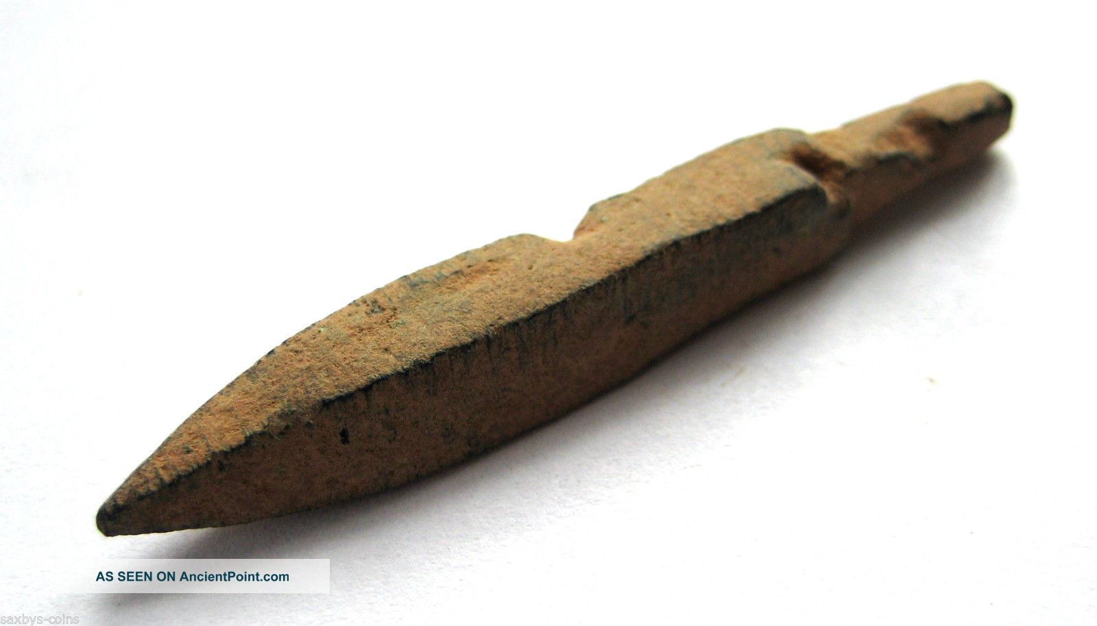 Circa.  50 - 100 A.  D British Found Early Roman Period Bronze Arrow Head British photo