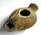 Finest Circa.  100 A.  D British Found Roman Period Terracotta Oil Lamp - Complete British photo 2