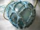5 Authentic Japanese Glass Floats,  Different Attachments Alaska Beachcombed Fishing Nets & Floats photo 3