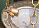 Art Deco Ceiling Lamp Chandelier White Peach Shades Brass Frame Electric Beauty Chandeliers, Fixtures, Sconces photo 4