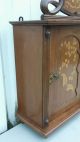 Antique (french ??).  Art Nouveau Wallcabinet With Inlay Art Nouveau photo 4