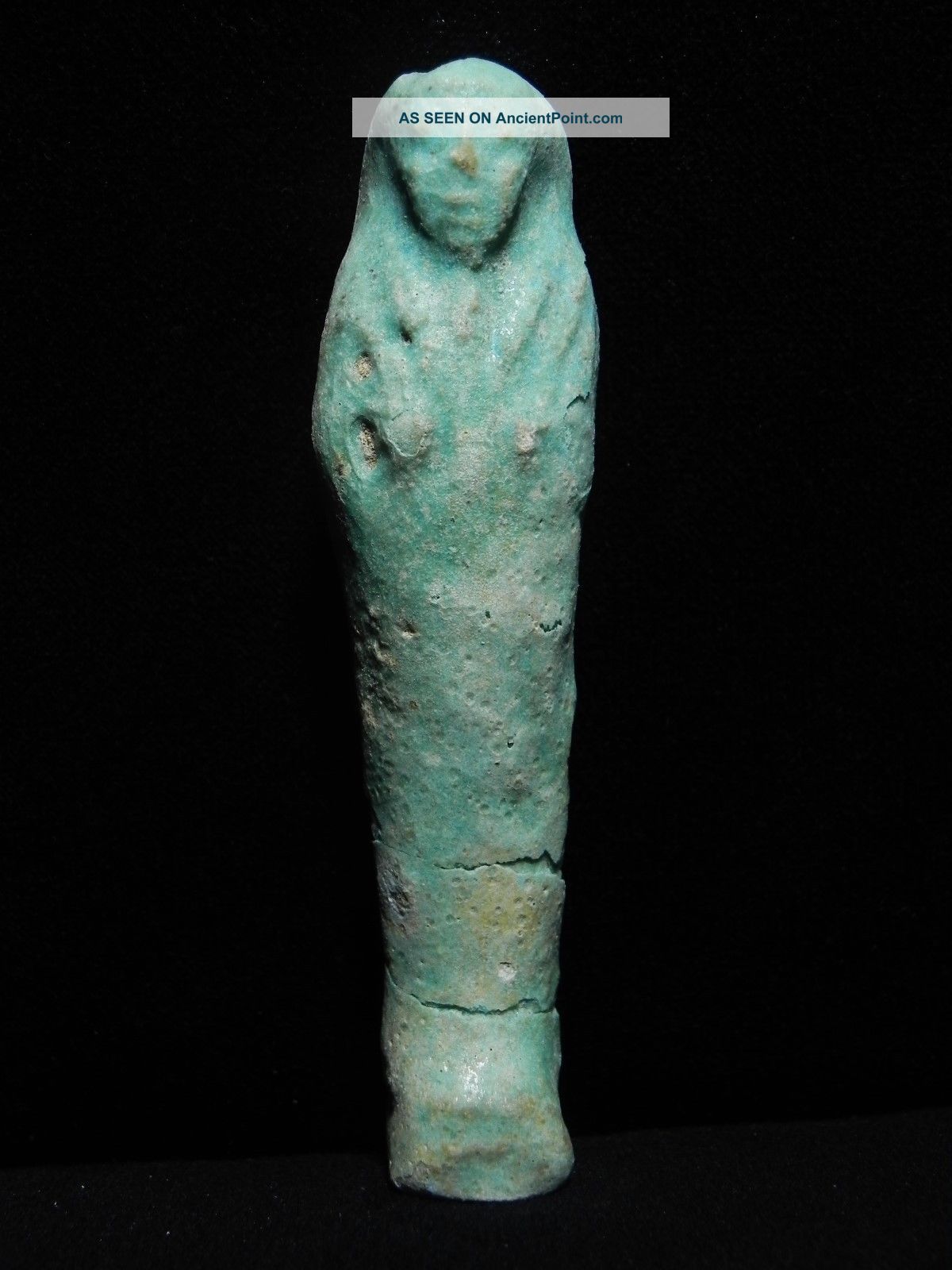 Zurqieh - Ancient Egypt.  Affordable Ancient Ushabti,  600 - 300 B.  C Egyptian photo