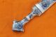 Rare Russian Kindjal Dagger Cossack Sword With Silver Holy Manuscript Damacened Islamic photo 9