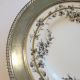 Spode Reproduction Rose Pattern A.  D.  1808 Plate Charger China/sterling Silver Vtg Plates & Chargers photo 4