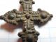 Viking Period Bronze Two - Sided Cross 900 Ad,  Vf, Viking photo 7
