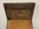 Antique Lap Writing Desk With Felt Material Surface Storage Area And Pen 1900-1950 photo 2