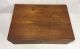 Antique Lap Writing Desk With Felt Material Surface Storage Area And Pen 1900-1950 photo 3