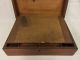 Antique Lap Writing Desk With Felt Material Surface Storage Area And Pen 1900-1950 photo 6