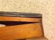 Antique Mahogany Footstool With Leather Lift - Top 1900-1950 photo 5