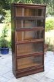 Antique Globe Wernicke 5 Stack Glass Front Sectional Barrister Bookcase 1 1800-1899 photo 1