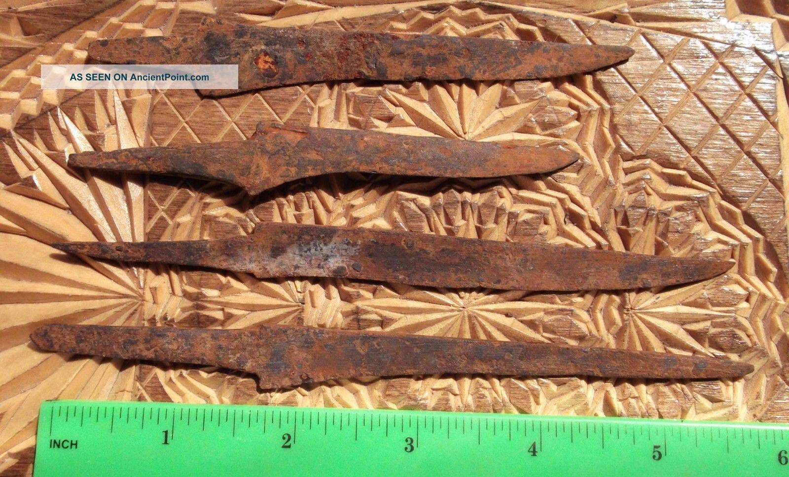 4 Old Knife Ancient Greek Scythian Macedonian Vi - Ii Century Bc Greek photo
