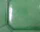 B991: Chinese Green Glazed Pottery Ware Plate Of Popular Ryoku - Yu Glaze Plates photo 3
